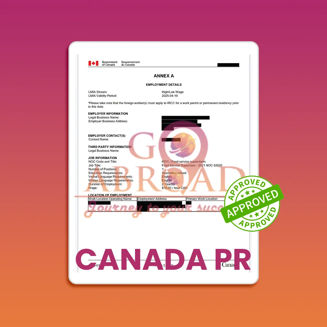 Client Visa Approval